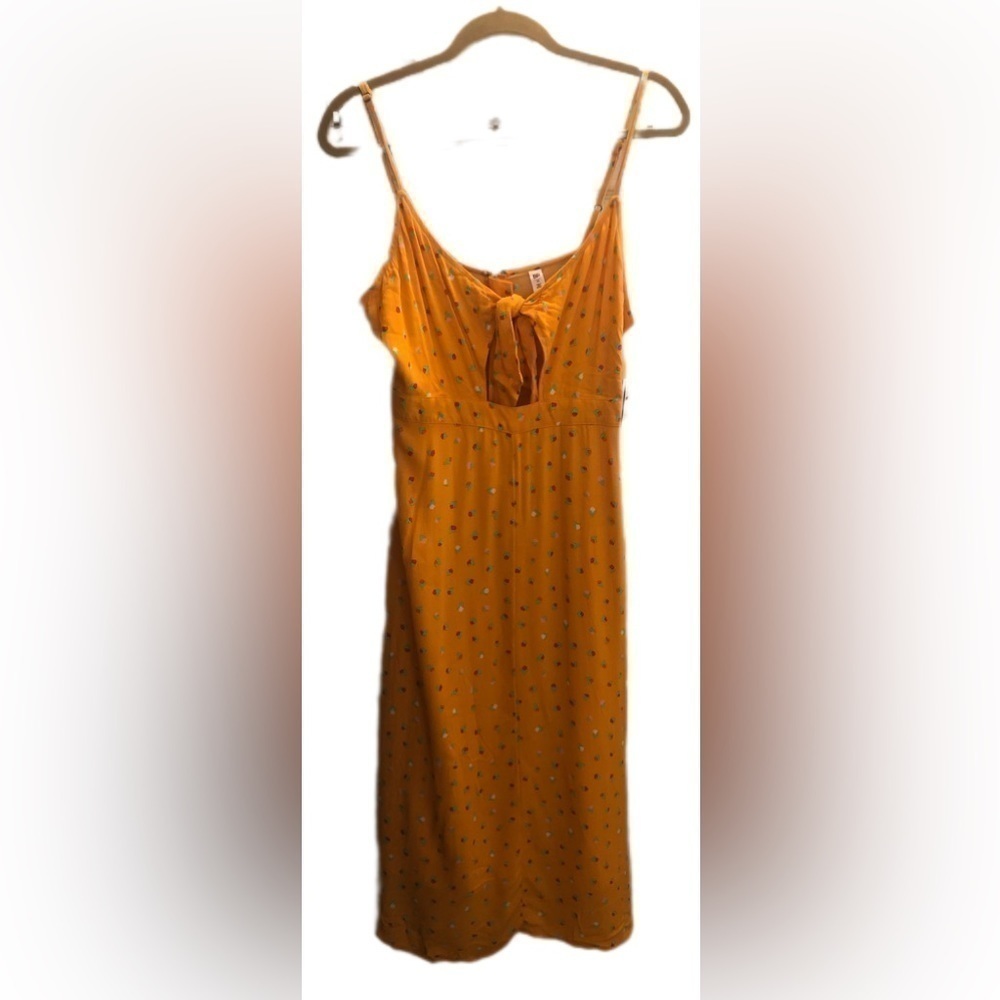 NWT BP Tie-front Floral Sun Dress - Picture 2 of 4